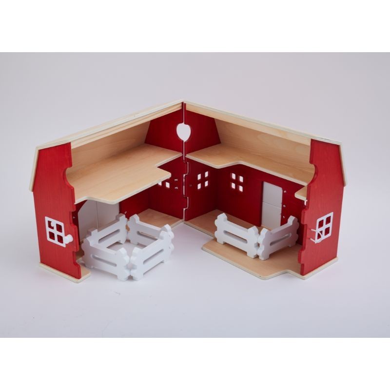 Schleich Bauernhof aus Holz