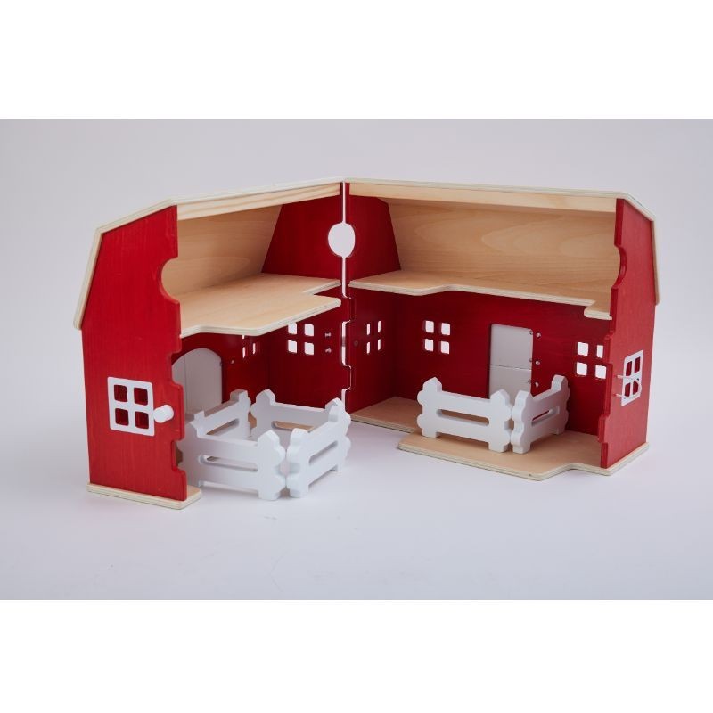 Schleich Bauernhof aus Holz