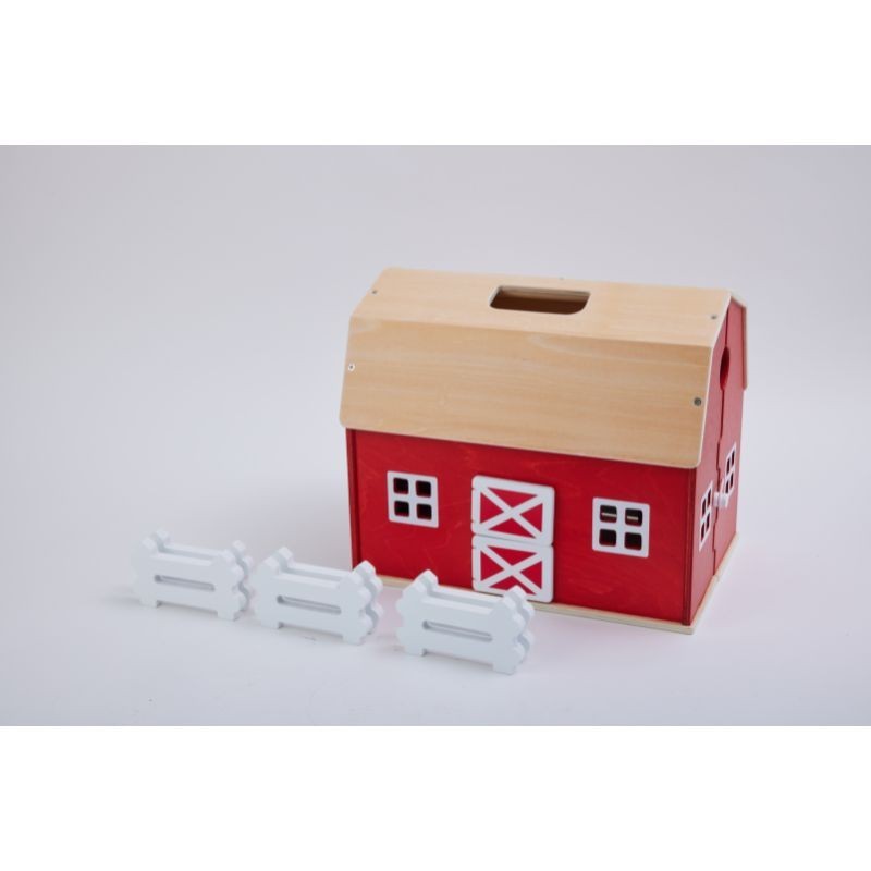 Schleich Bauernhof aus Holz