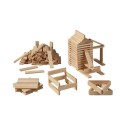 Kapla Baukasten mit 100 Holzplättchen