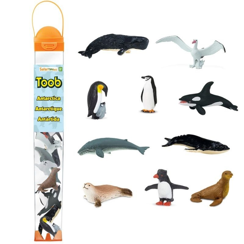 Leben in der Antarktis Spielfiguren Set