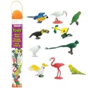 Exotische Vögel Spielfiguren Set
