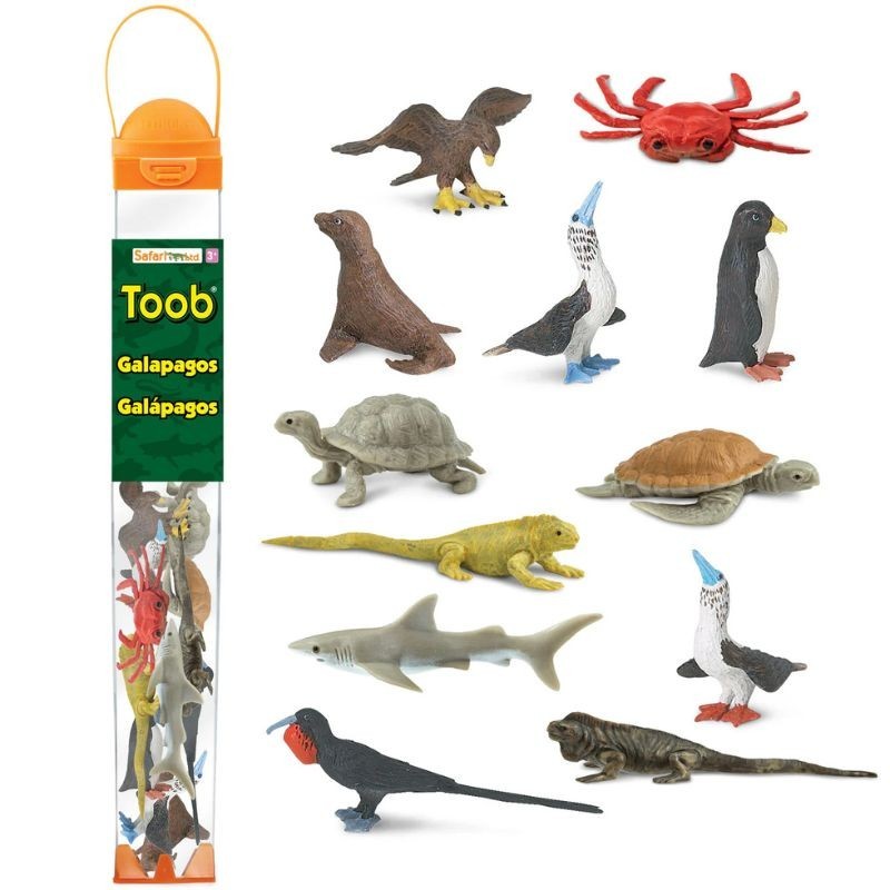 Galapagos Tiere Spielfiguren Set