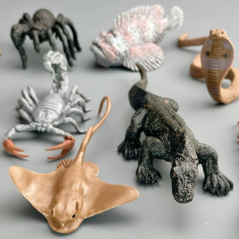 Giftige Kreaturen Spielfiguren Set