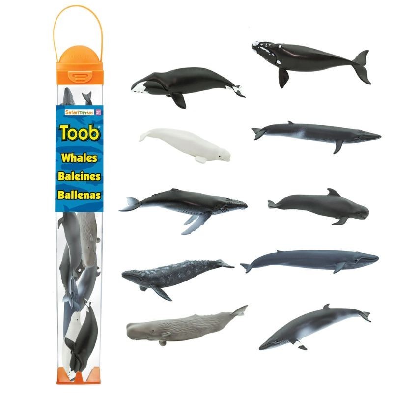 Wale Spielfiguren Set