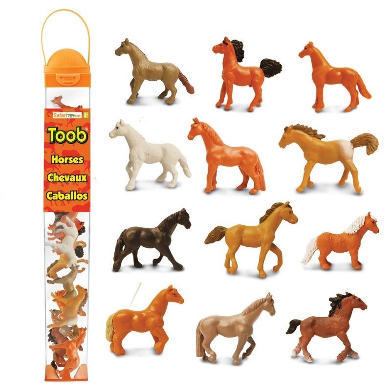 Pferde Spielfiguren Set mit 12 Figuren