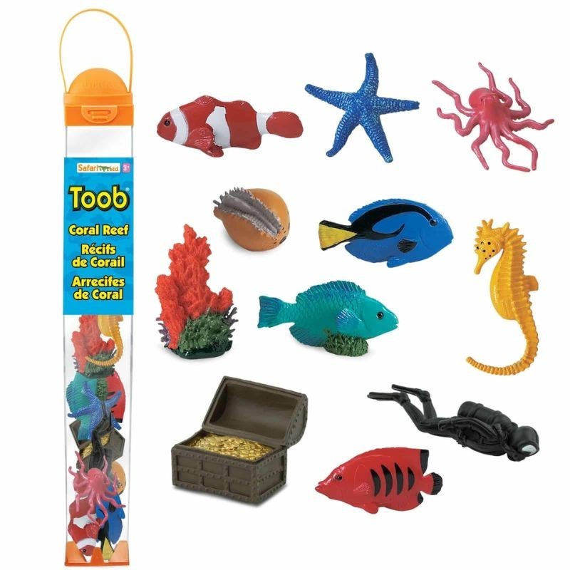 Leben im Korallenriff Spielfiguren Set