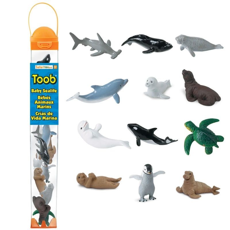 Babyseetiere Spielfiguren Set