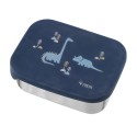 Lunchbox Edelstahl Dinosaurier blau