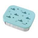Lunchbox Edelstahl U-Boot blau