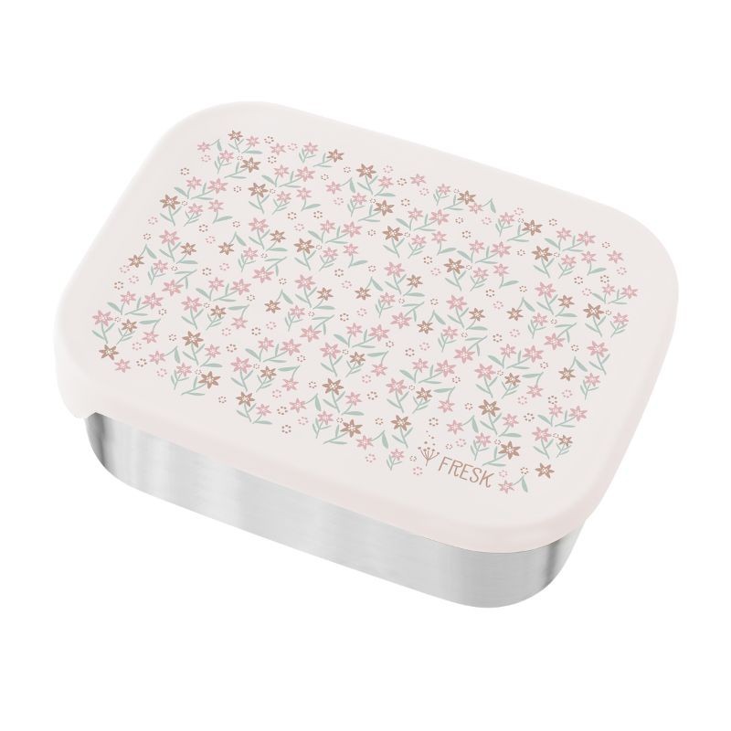Lunchbox Edelstahl Blumen bunt