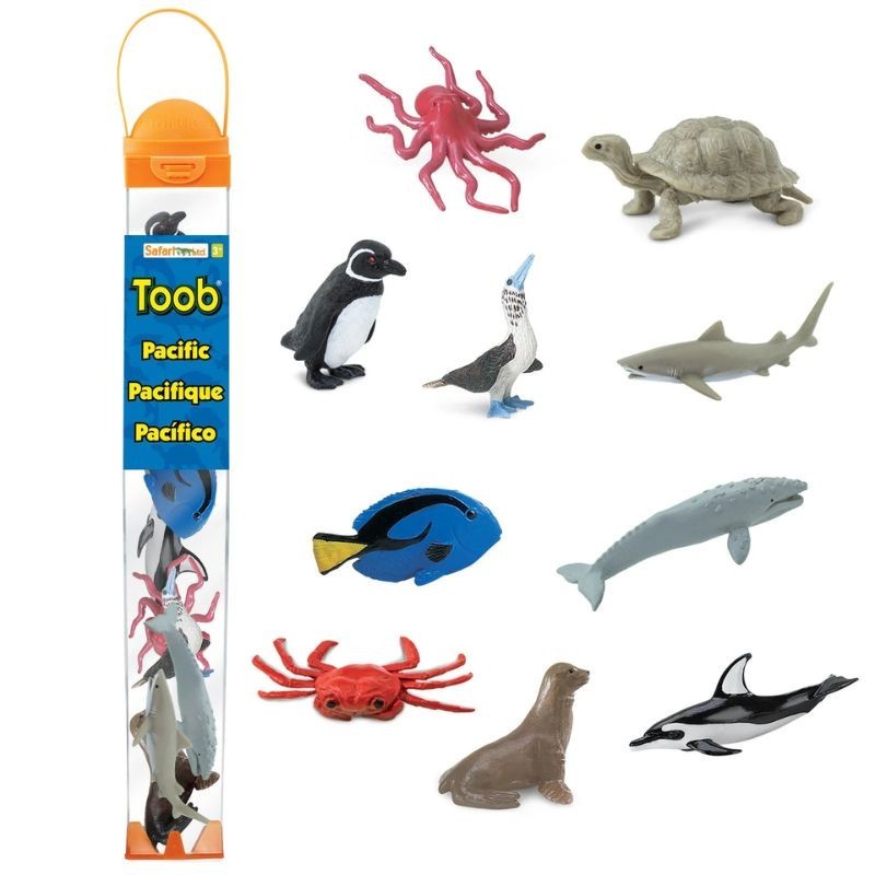 Pazifik Tiere Spielfiguren Set
