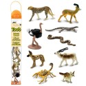 Tiere der Sahara Wüste Spielfiguren Set