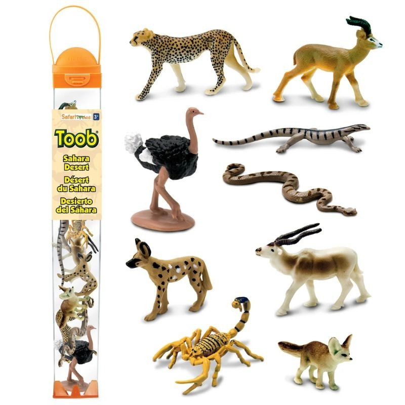 Tiere der Sahara Wüste Spielfiguren Set