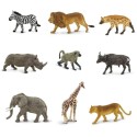 Tiere Südafrikas Spielfiguren Set