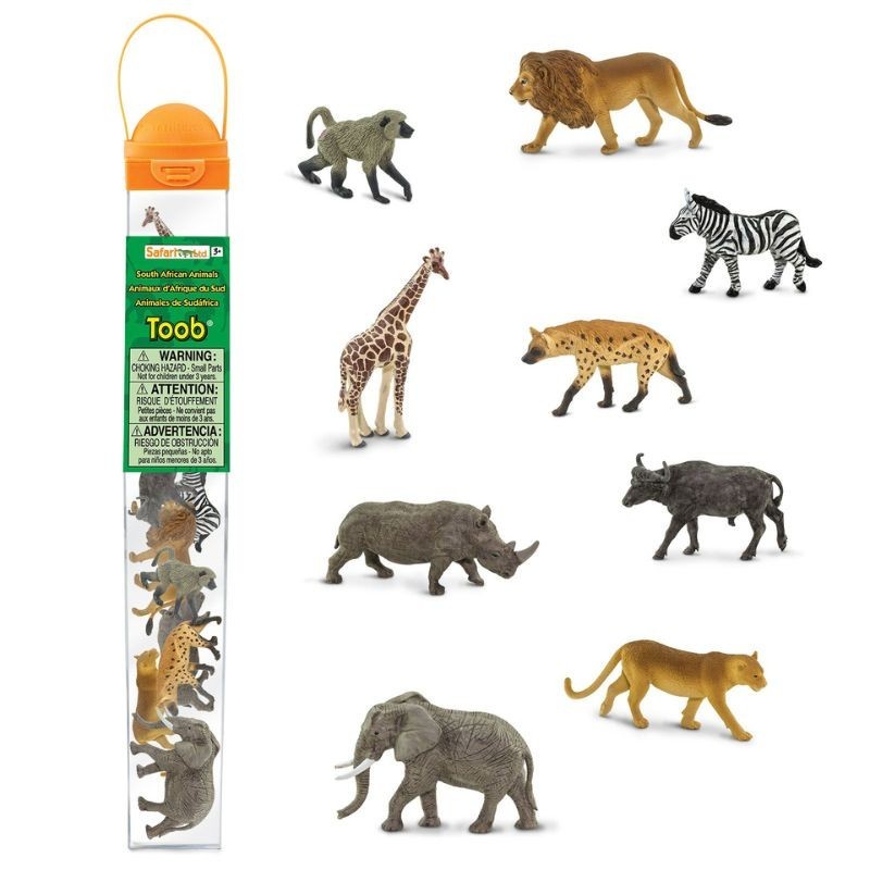 Tiere Südafrikas Spielfiguren Set