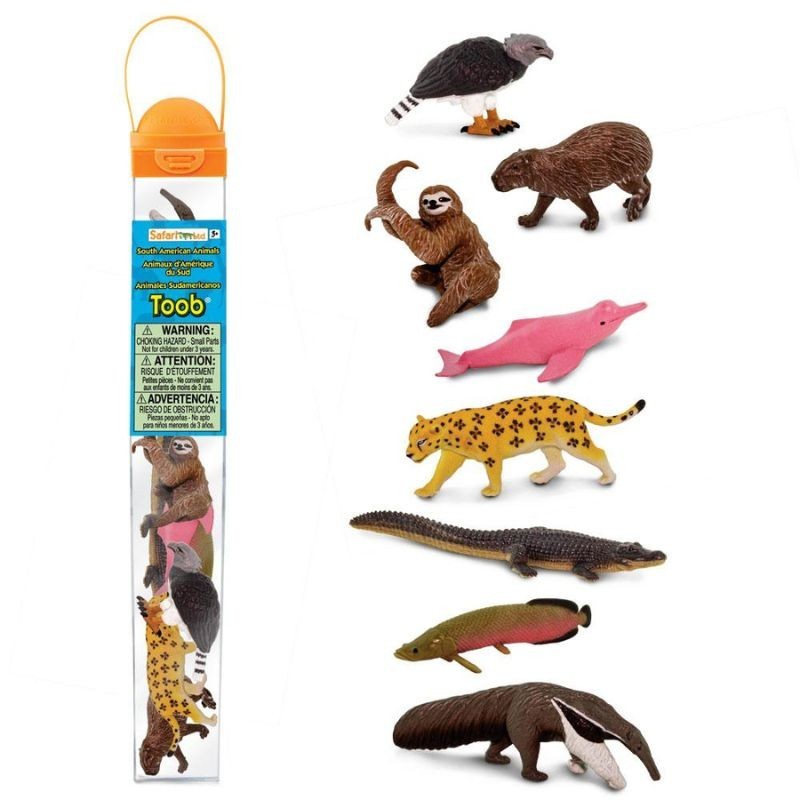 Tiere Südamerika Spielfiguren Set