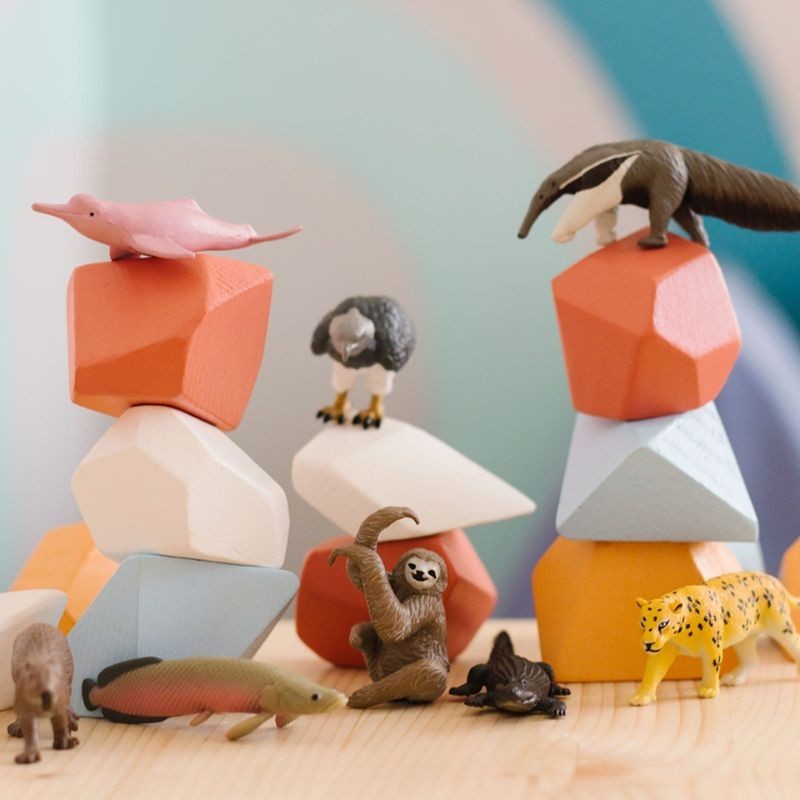 Tiere Südamerika Spielfiguren Set
