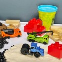 Baufahrzeuge Spielfiguren Set