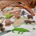Kontinent Australien Spielfiguren Set