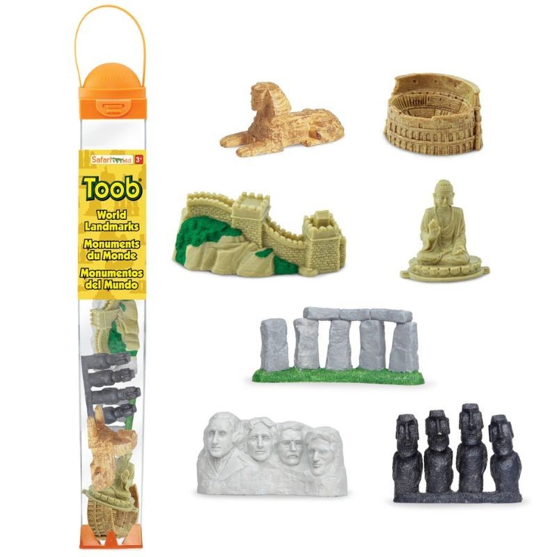 Wahrzeichen der Erde Spielfiguren Set