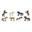 Pony Spielfiguren Set mit 8 Figuren
