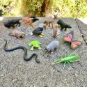 Tiere im Wald und auf der Wiese Spielfiguren Set