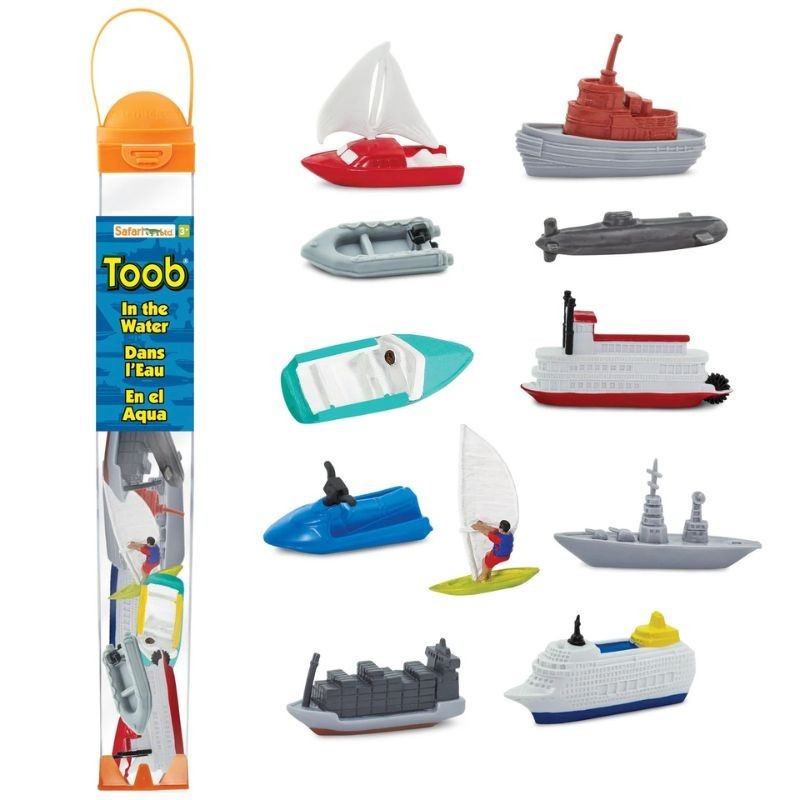 Schiffe Spielfiguren Set mit 12 Figuren