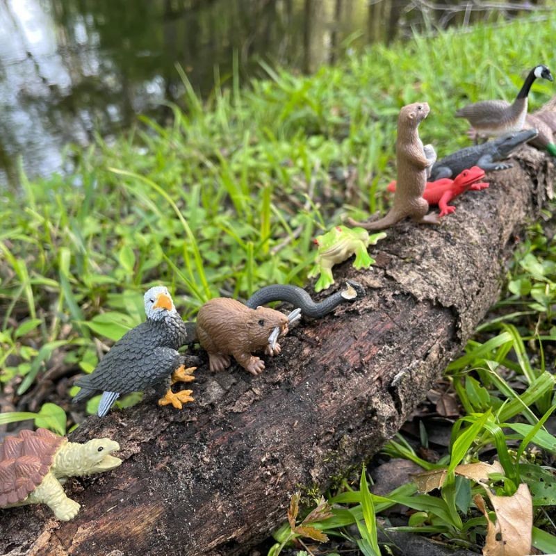 Leben am Fluss Spielfiguren Set
