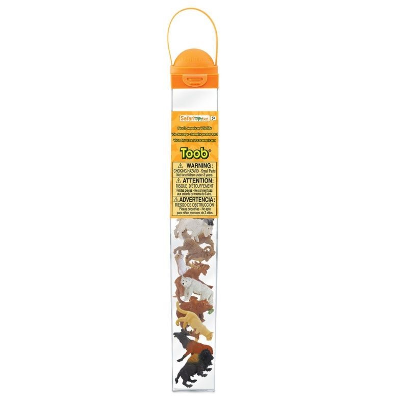 Nordamerikanische Wildtiere Spielfiguren Set