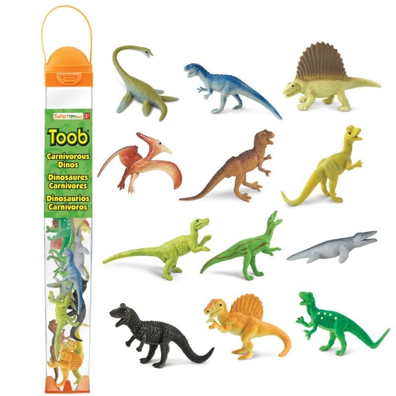 Fleischfressende Dinosaurier Spielfiguren Set
