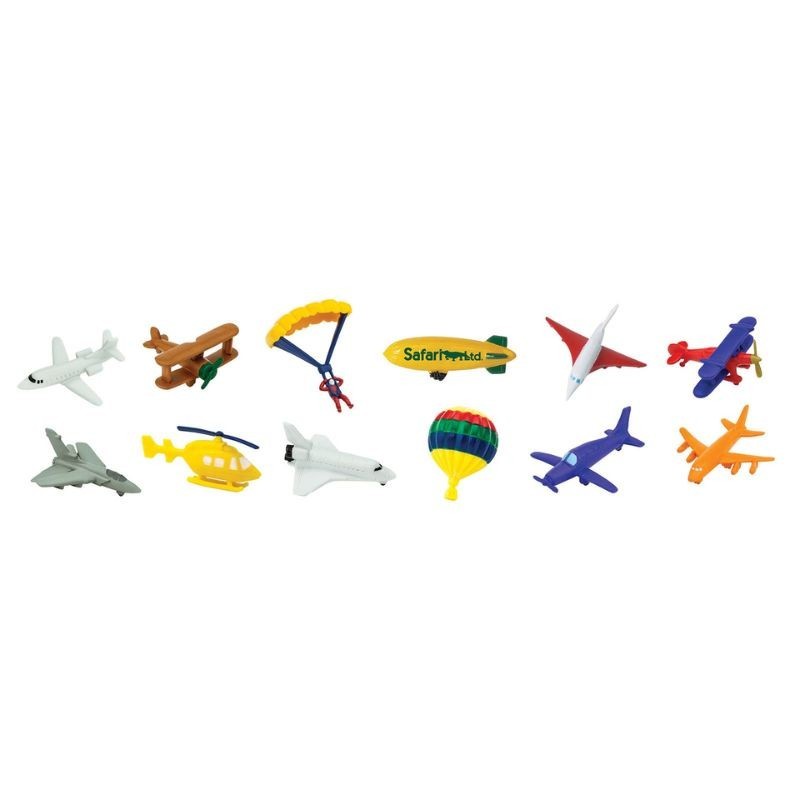 Flugobjekte Set mit 12 Figuren