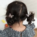 Haargummi Set Schmetterlinge glitzer