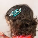 Haarspangen Bumblebee glitzer