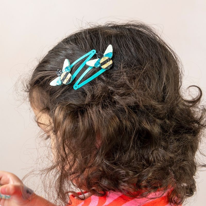 Haarspangen Bumblebee glitzer