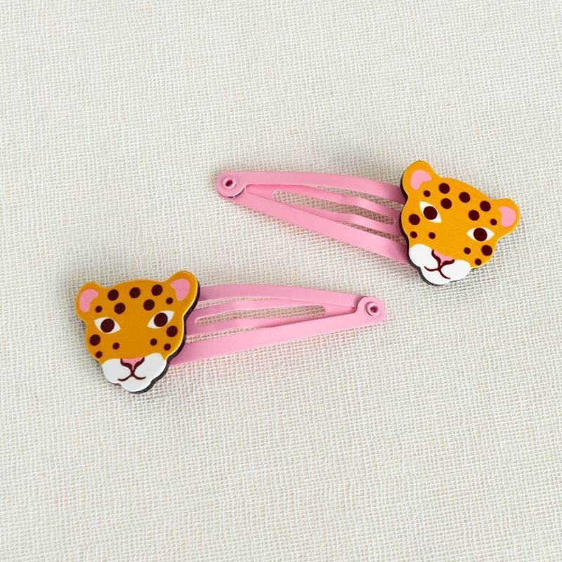 Haarspangen Set Wild Wonders Leopard