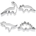 Ausstechformen und Teigschaber Dino