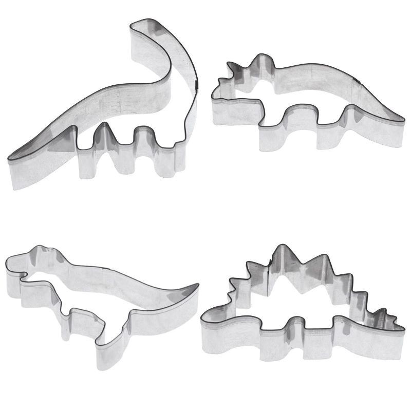 Ausstechformen und Teigschaber Dino