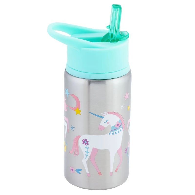 Trinkflasche Edelstahl Einhorn