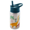 Trinkflasche Edelstahl Dinosaurier
