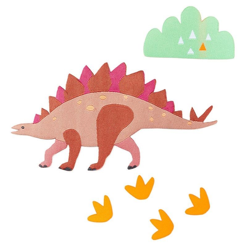 Spülmaschinenfeste Sticker Stegosaurus