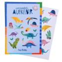 Wasserfeste Sticker Dinosaurier bunt