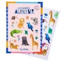 Wasserfeste Sticker Wilde Tiere