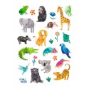 Wasserfeste Sticker Wilde Tiere