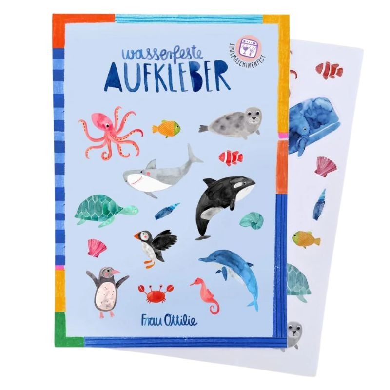 Wasserfeste Sticker Wildes Meer