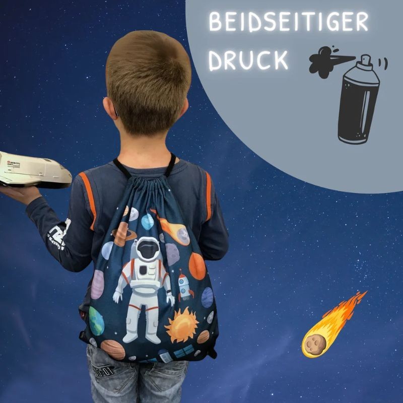 Turnbeutel Astronaut Space
