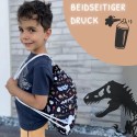 Turnbeutel Dinosaurier Skelett