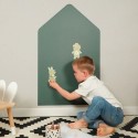 Magnettafel Haus smaragdgrün