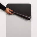 Magnettafel Rechteck grau beige