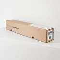 Magnettafel Rechteck grau beige